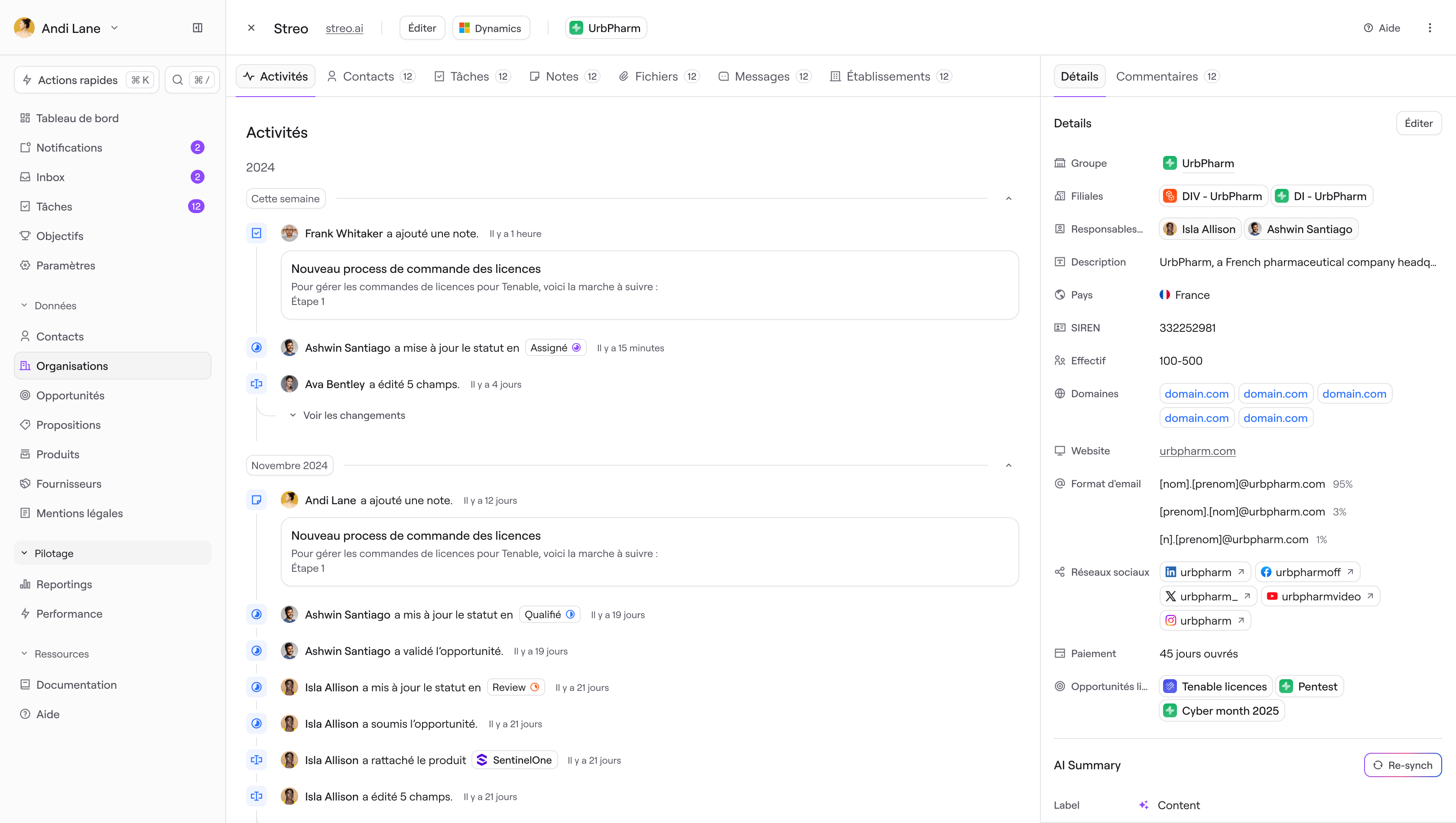 Custom CRM